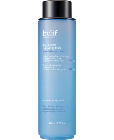 BELIF AQUA BOMB HYDRATING TONER, 6.75-OZ.