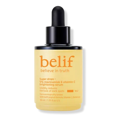 Belif Super Drops 5% Niacinamide And Vitamin C Brightening Serum