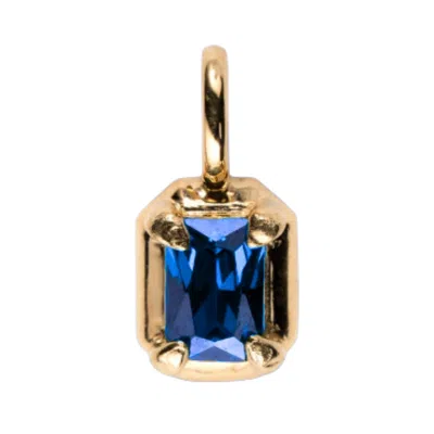 Belinda Jewelz Women's Blue Sapphire Birthstone Charm