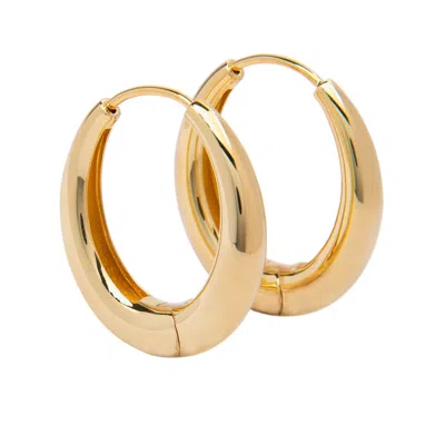 Belinda Jewelz Women's Gold Aurora Luxury Chic Hoops