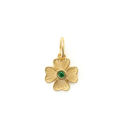 Belinda Jewelz Women's Gold / Green Clover Charm