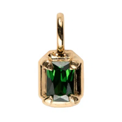 Belinda Jewelz Women's Green Emerald Birthstone Charm