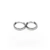 Belinda Jewelz Women's Lisa Hoops - White Gold In White