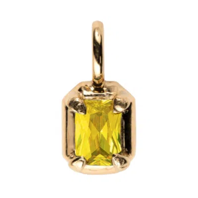 Belinda Jewelz Women's Orange Citrine Birthstone Charm