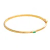 Belinda Jewelz Women's Orange / Green / White Adela Timeless Gemstone Bangle In Multi