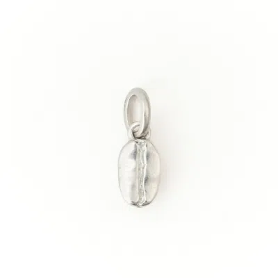 Belinda Jewelz Women's Silver Coffee Bean Charm In Metallic