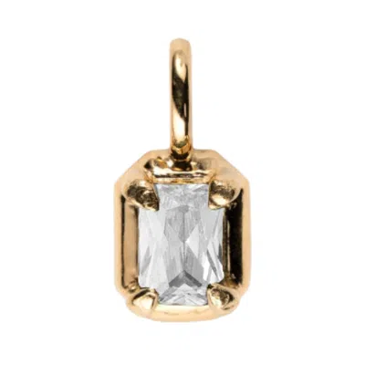 Belinda Jewelz Women's White Topaz Birthstone Charm