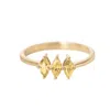 Belinda Jewelz Women's Yellow Brynne Citrine Birthstone Ring In Gold