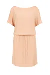Beliza Jul Robe Beige In Pink