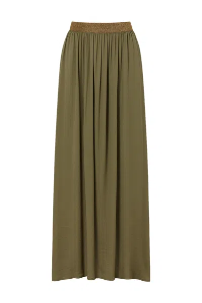 Beliza Jupe Skirt Kaki In Green