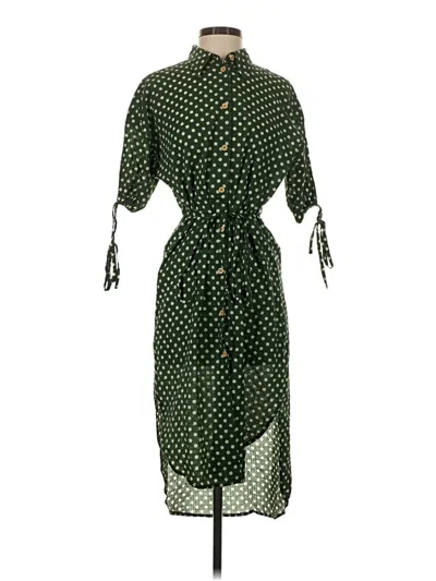 Pre-owned Belize Casual Dress In Green