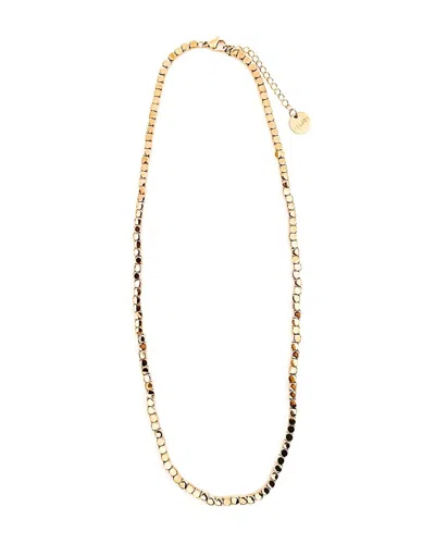 Beljoy Women's Lenora Beaded Waterproof Necklace In Silver