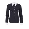 Belkys Studio Women's Blue Colette Bra Shirt In Blue
