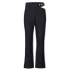 Belkys Studio Women's Blue Sookie Buckle Trouser In Blue