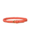 BELL & FOX ARYA WOVEN LEATHER BELT-CORAL