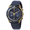 BELL AND ROSS BELL AND ROSS AERONAVALE CHRONOGRAPH AUTOMATIC BLUE DIAL MEN'S WATCH BRV294-BLU-BR/SCA