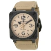 BELL AND ROSS BELL AND ROSS AVIATION AUTOMATIC BEIGE DIAL MEN'S WATCH BR0392-DESERT-CE