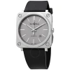 BELL AND ROSS BELL AND ROSS AVIATION AUTOMATIC GREY DIAL MEN'S WATCH BRS92-GR-ST/SRB