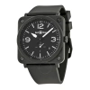 BELL AND ROSS BELL AND ROSS AVIATION BLACK DIAL MEN'S WATCH BLRBRS-BL-CEM