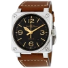 BELL AND ROSS BELL AND ROSS AVIATION GOLD HERITAGE MEN'S WATCH BR0392-GOLD-HER