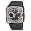 BELL AND ROSS BELL AND ROSS AVIATION SKELETON DIAL AUTOMATIC MEN'S WATCH BRX1-CETIRED