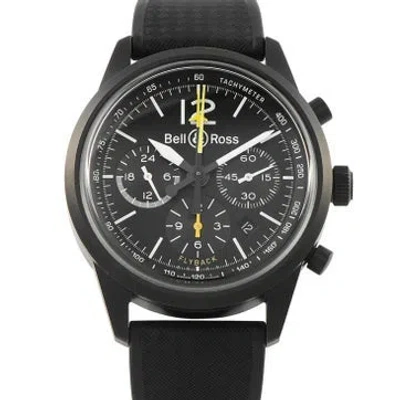 Pre-owned Bell & Ross Blackbird Flyback Limited Edition Watch In Multicolor