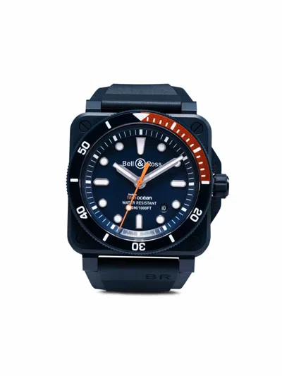 Bell & Ross Br 03-92 Diver Tara 42 Mm In Blue