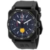 BELL AND ROSS BELL AND ROSS BR 03-94 PATROUILLE DE FRANCE CHRONOGRAPH AUTOMATIC BLUE DIAL MEN'S WATCH BR0394-PAF1-