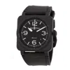 BELL AND ROSS BELL AND ROSS BR 03 AUTOMATIC BLACK DIAL MEN'S WATCH BR03A-BL-CE/SRB