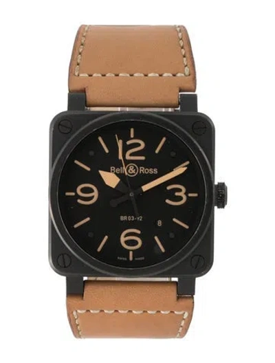 Pre-owned Bell & Ross Br 03-92 Heritage Watch In Multi