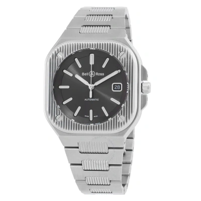 Bell And Ross Br 05 Artline Automatic Anthracite Grey Dial Men's Watch Br05a-bl-glst/sst In Anthracite / Black / Grey