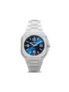 Bell & Ross Br 05 Blue Steel 40mm In Blue And Silver Grey