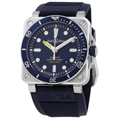 Bell And Ross Br03-92 Diver Automatic Blue Dial Men's Watch Br0392-d-bu-st/s