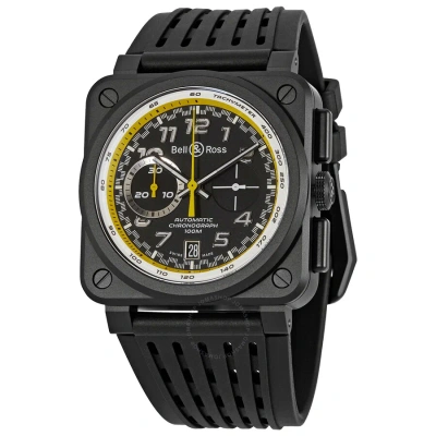 Bell And Ross Br03-94 Chronograph Automatic Black Dial Men's Watch Br0394-rs20/srb