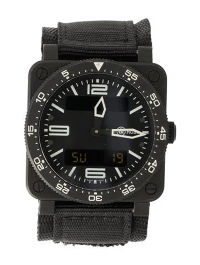 Pre-owned Bell & Ross Br03 Type Aviation Watch In Multi