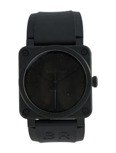 Pre-owned Bell & Ross Br03-92 Phantom Watch In Multi