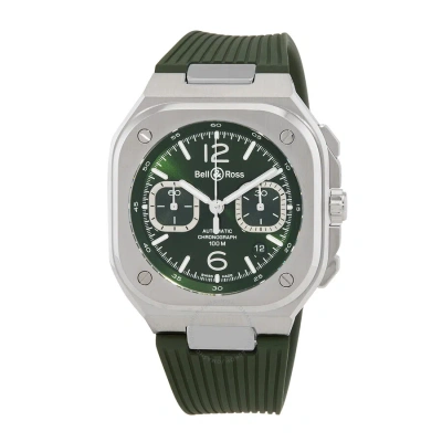 Bell And Ross Br05 Chronograph Automatic Men's Green Sunray Watch Br05c-gn-st/srb