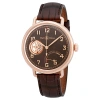 BELL AND ROSS BELL AND ROSS BROWN DIAL MEN'S HAND WOUND LIMITED EDITION WATCH WW1-EDICION