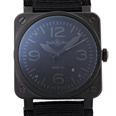 Pre-owned Bell & Ross Ceramic Wristwatch () In Black