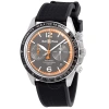 BELL AND ROSS BELL AND ROSS GARDE COTES GREY DIAL AUTOMATIC MEN'S CHRONOHRAPH WATCH BRV294-ORA-ST/SRB