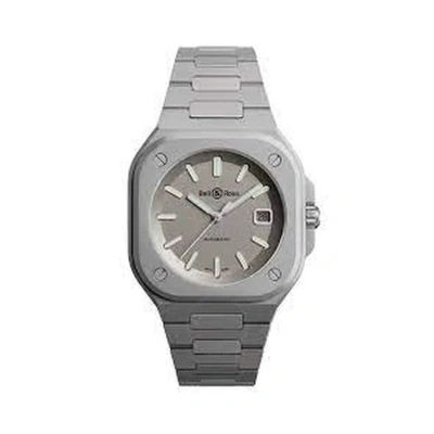 Bell And Ross Horolum Matte Grey Dial Automatic Men's Limited Edition Watch Br05a-gm-st/sst In Metallic