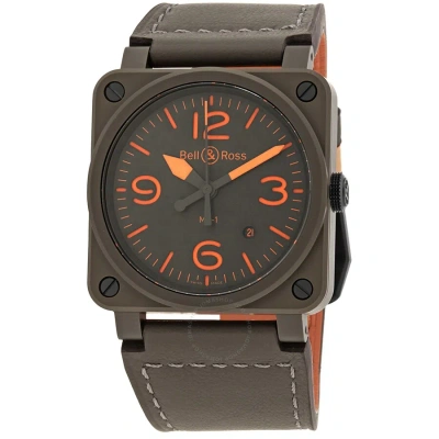 Bell And Ross Ma-1 Pilot Automatic Men's Watch Br0392-kao-ce/sca In Green