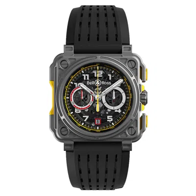 Bell & Ross Br 03-94 Limited Edition Black Ceramic Rubber Strap Men's Watch Br0394-rs20/srb