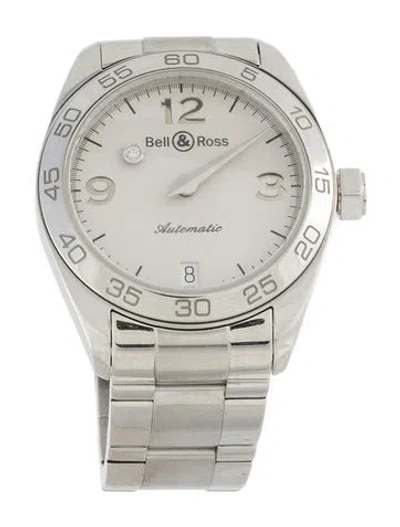 Pre-owned Bell & Ross Mystery Diamond Watch, 34mm In Multi