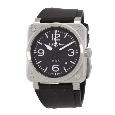 Bell And Ross New Br 03 Automatic Black Dial Men's Watch Br03a-bl-st/srb