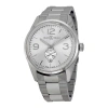 BELL AND ROSS BELL AND ROSS OFFICER AUTOMATIC SILVER DIAL STAINLESS STEEL MEN'S WATCH BR123-WH-ST-SS