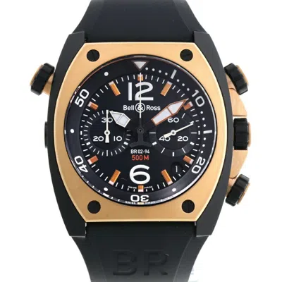 Pre-owned Bell & Ross Pink Gold Stainless Steel Wristwatch () In Multi