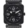 BELL AND ROSS PRE-OWNED BELL AND ROSS BR 03 AUTOMATIC BLACK DIAL MEN'S WATCH BR 03 92