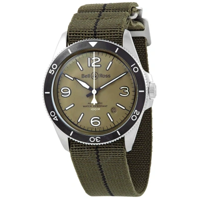Bell And Ross Vintage Automatic Men's Watch Brv292-mka-st/sf In Green