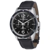 BELL AND ROSS BELL AND ROSS VINTAGE BLACK DIAL AUTOMATIC MEN'S CHRONOGRAPH WATCH BR126-BK-BZLCA